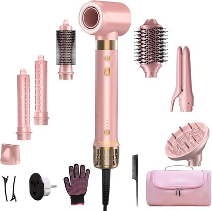 Mythsight StyleVibe Dual Voltage 8-in-1 Air Styler with Diffuser Hair Dryer