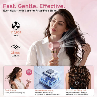Mythsight StyleVibe Dual Voltage 8-in-1 Air Styler with Diffuser Hair Dryer
