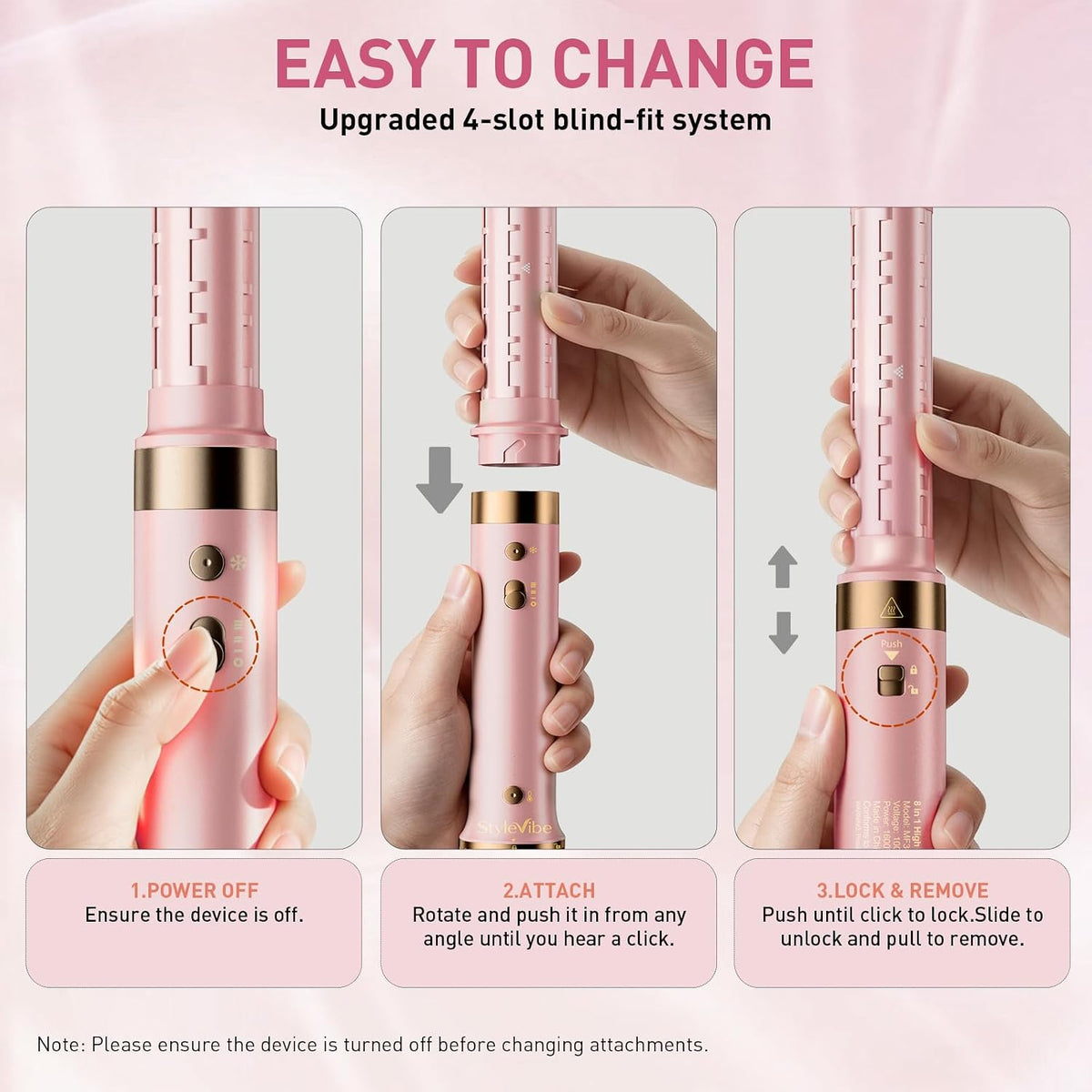Mythsight StyleVibe Dual Voltage 8-in-1 Air Styler with Diffuser Hair Dryer