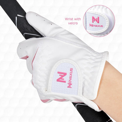 Kids Left Hand Golf Gloves Premium Breathable Youth Junior Toddler Golf Gloves for Boys and Girls