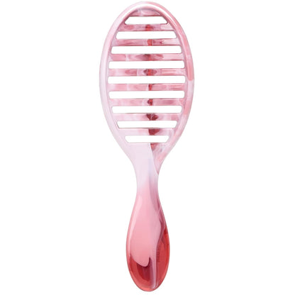 Speed Dry Hair Brush, Pink (Sweet Seaglass) - Vented Design & Soft HeatFlex Bristles Are Blow Dry Safe - Ergonomic Handle Manages Tangles - Pain-Free Hair Accessories