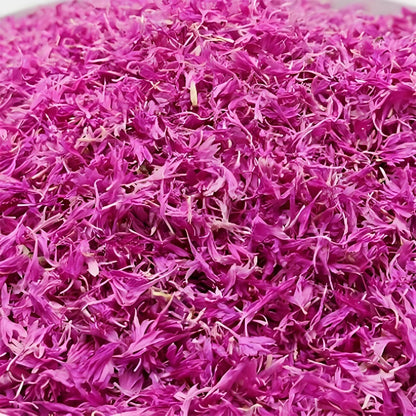 10g Dried Cornflower Petals – Edible Flowers for Cake Decorating, Desserts, Cocktails, Soap Making, Candle Crafts & Tea – Natural Blue Botanical Floral Decor (Pink)