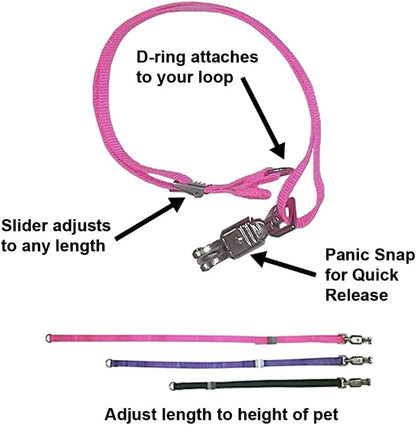 ® Loop Adjuster - Never Raise or Lower Your Grooming Arm Again (Pink)