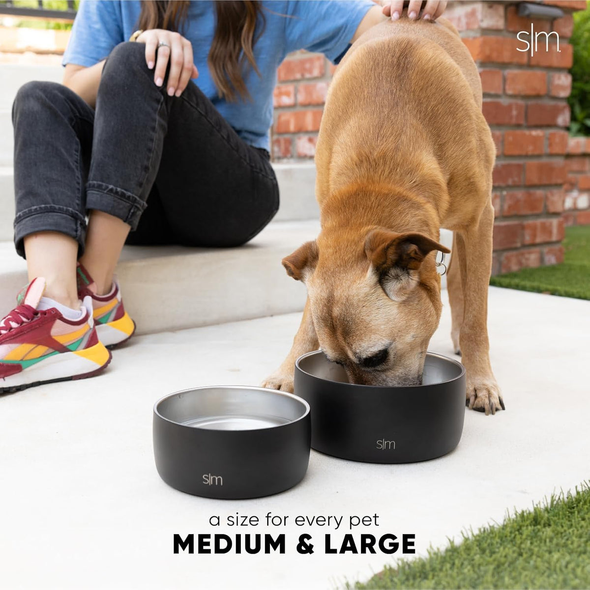Dog Bowls & Cat Bowls | Medium (4 Cups) | Pink