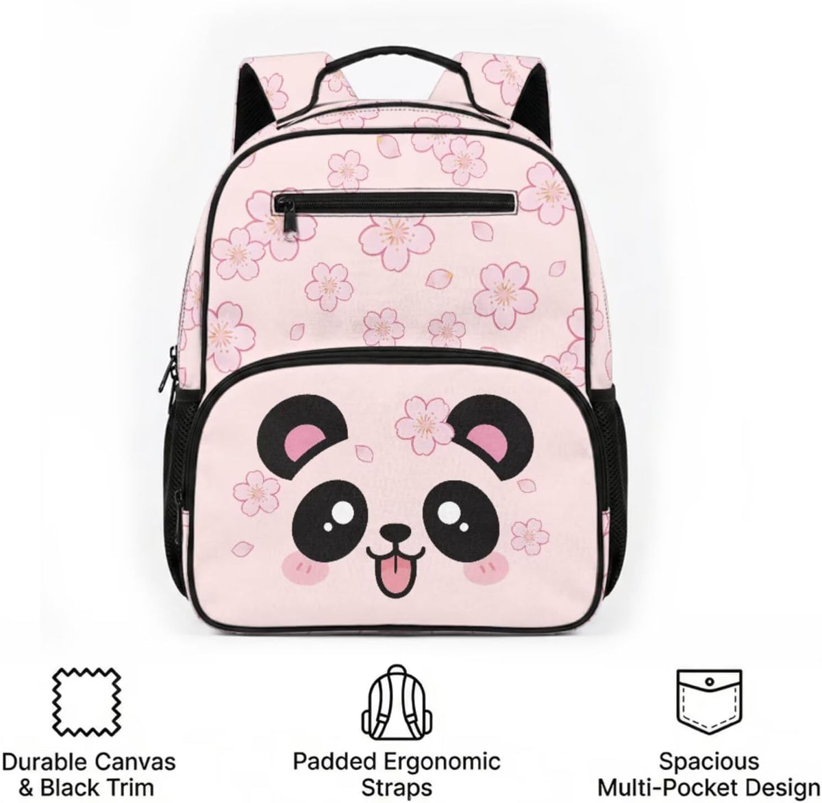 Customized Preschool School Bag For Kindergarten with Lunchbox Toddler Backpack for Girls Padded Straps and Breathable Back Panel Elementary Cat Pink Bow Heart Cute Bookbag,13 In