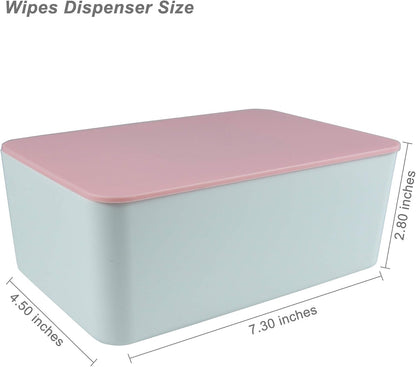 Diaper Wipes Dispenser, Tissue Storage Box Case, Wet Wipe Dispenser Holder