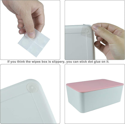 Diaper Wipes Dispenser, Tissue Storage Box Case, Wet Wipe Dispenser Holder