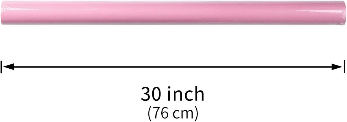 30"x 393"(32.8') Pink Kraft Wrapping Paper Large Jumbo Roll, Recyclable Light Pink Gift Wrap Paper for Wedding Gift Wrapping, Table Cover, Craft Supplies, Mother's Day Bouquet Flower, 80GSM