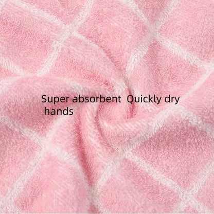 2 Pcs Kitchen Cotton Classical Striped Towel/Absorbent Towel/Hanging Towel/Hand Towel