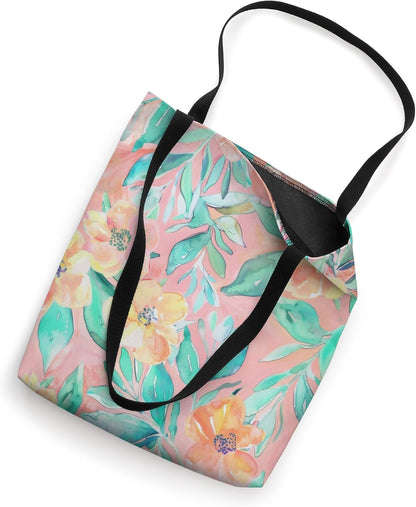 Blush Flower Tote Bag