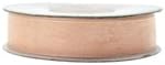 Plain Sheer Organza Ribbon, 3/8-Inch, 25-Yard, Light Peach