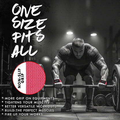 Lifting Wrist Straps for Weightlifting, Weight Lifting Straps Gym Power Workouts Lifting Straps Padded Cotton Men Women Supportive Lift Deadlift Strap