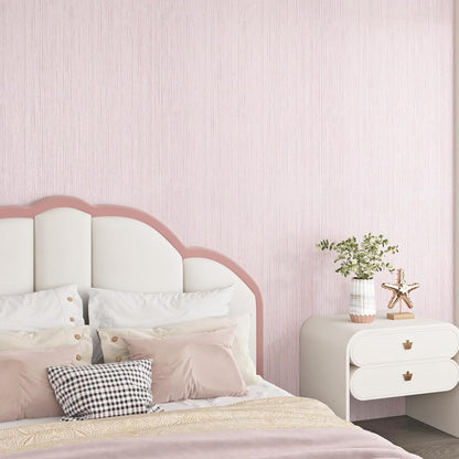 Pink Grasscloth Peel and Stick Wallpaper for Bedroom Self Adhesive Faux Grasscloth Wallpaper Textured Modern Wall Paper for Girl Room Pink Countertop Contact Paper for Bathroom Liner Locker