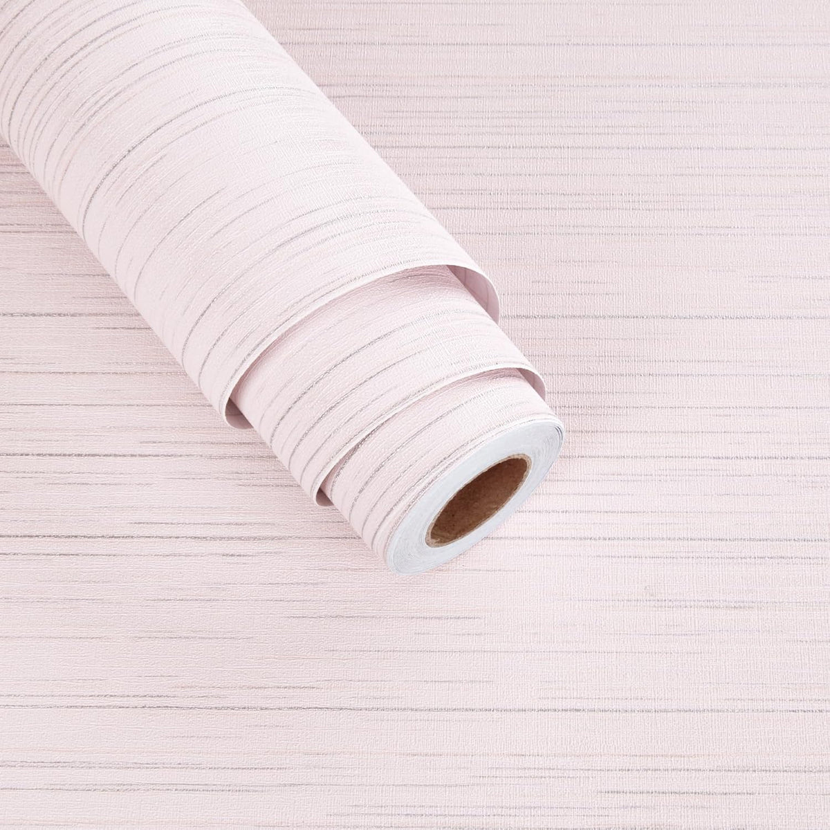 Pink Grasscloth Peel and Stick Wallpaper for Bedroom Self Adhesive Faux Grasscloth Wallpaper Textured Modern Wall Paper for Girl Room Pink Countertop Contact Paper for Bathroom Liner Locker