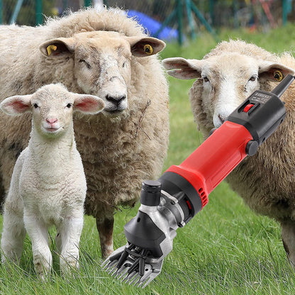 550W Professional Electric Sheep Clipper, 6 Speeds Heavy Duty Dog Shears for Thick Fur