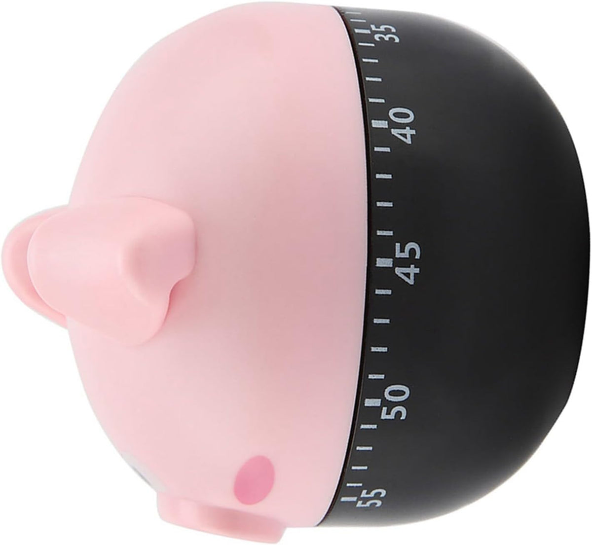 Cute Cartoon Pig Kitchen Timer Mechanical Timers Counters for Cooking Timing Tool Portable Alarm Clock Kitchen Cooking Tool Cooking Mechanical Home Decor Counter (Pink)