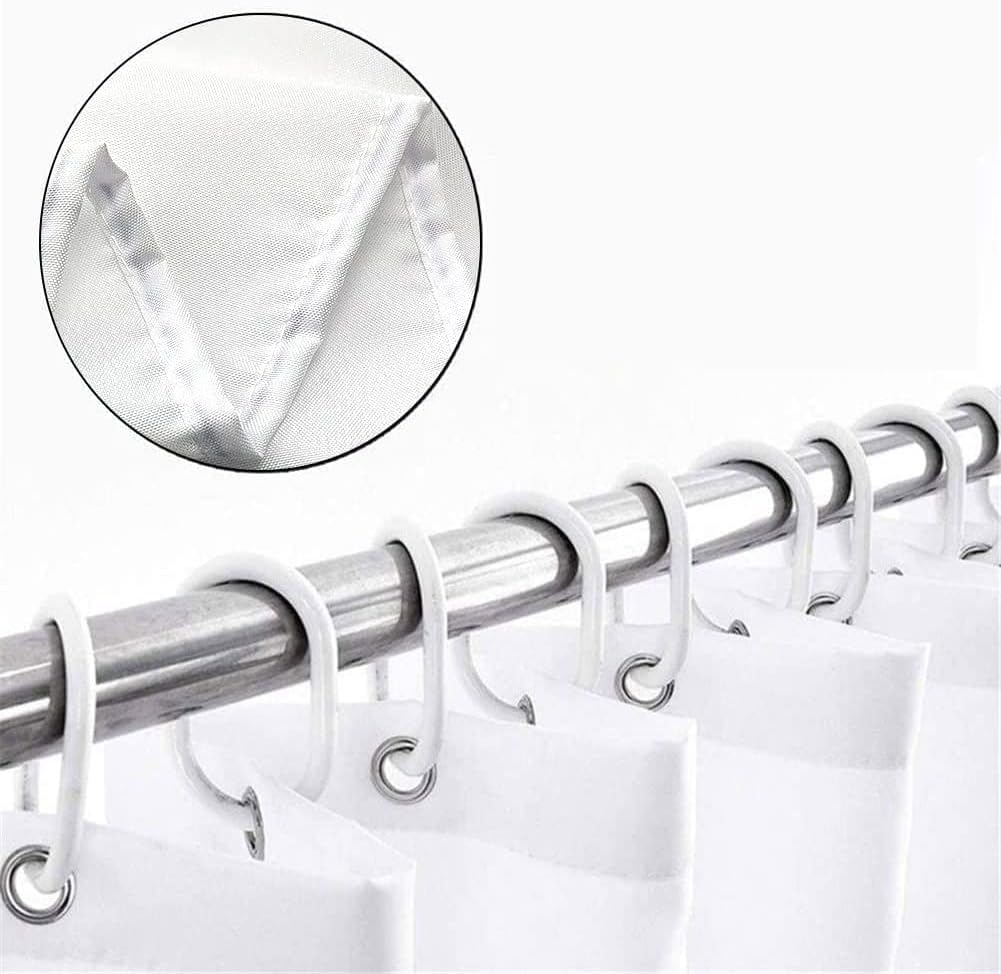 White Grey Pink Stripe Shower Curtain Abstract Geometric Modern Contemporary Simple Fashion Mid Century Bathroom Set Bathtub Accessories Polyester Fabric with Hooks 70Wx78H Inch