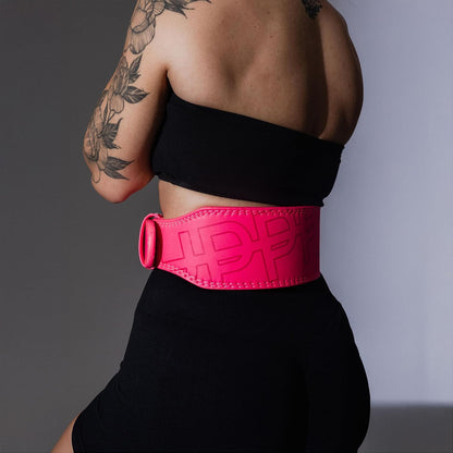 Weight Lifting Belt - Double Prong 4” to 2.5” Tapered Premium Lifting Belt for Men and Women - Ultimate Back Support For Weightlifting and Powerlifting | Premium Fitness Gear