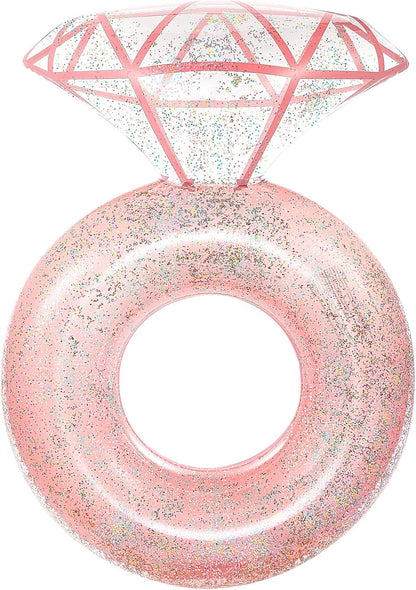 Pool Floats, Inflatable Pool Float, Large Floatie for Bachelorette Party, Swim Tube River Lake Beach Bride Wedding Decor Raft for Adults