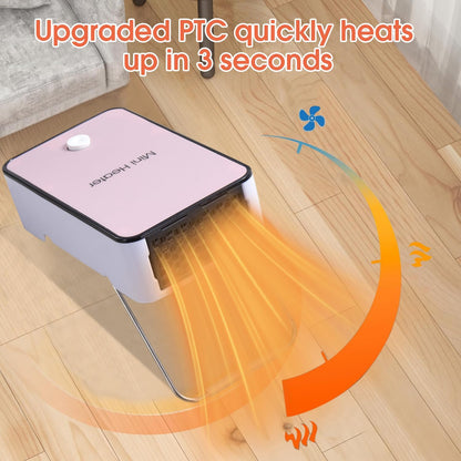 Portable Space Heater PTC Ceramic Electric Warmer Blower Desktop Heater