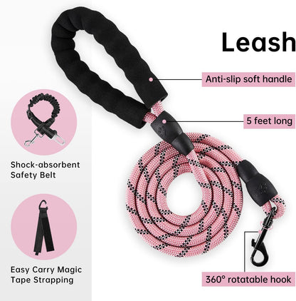 No Pull Dog Harness for Medium Dogs,Reflective Dog Vest Harness