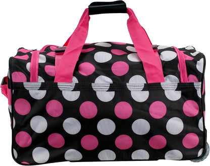 Rolling Duffel Bag, Black, 22"
