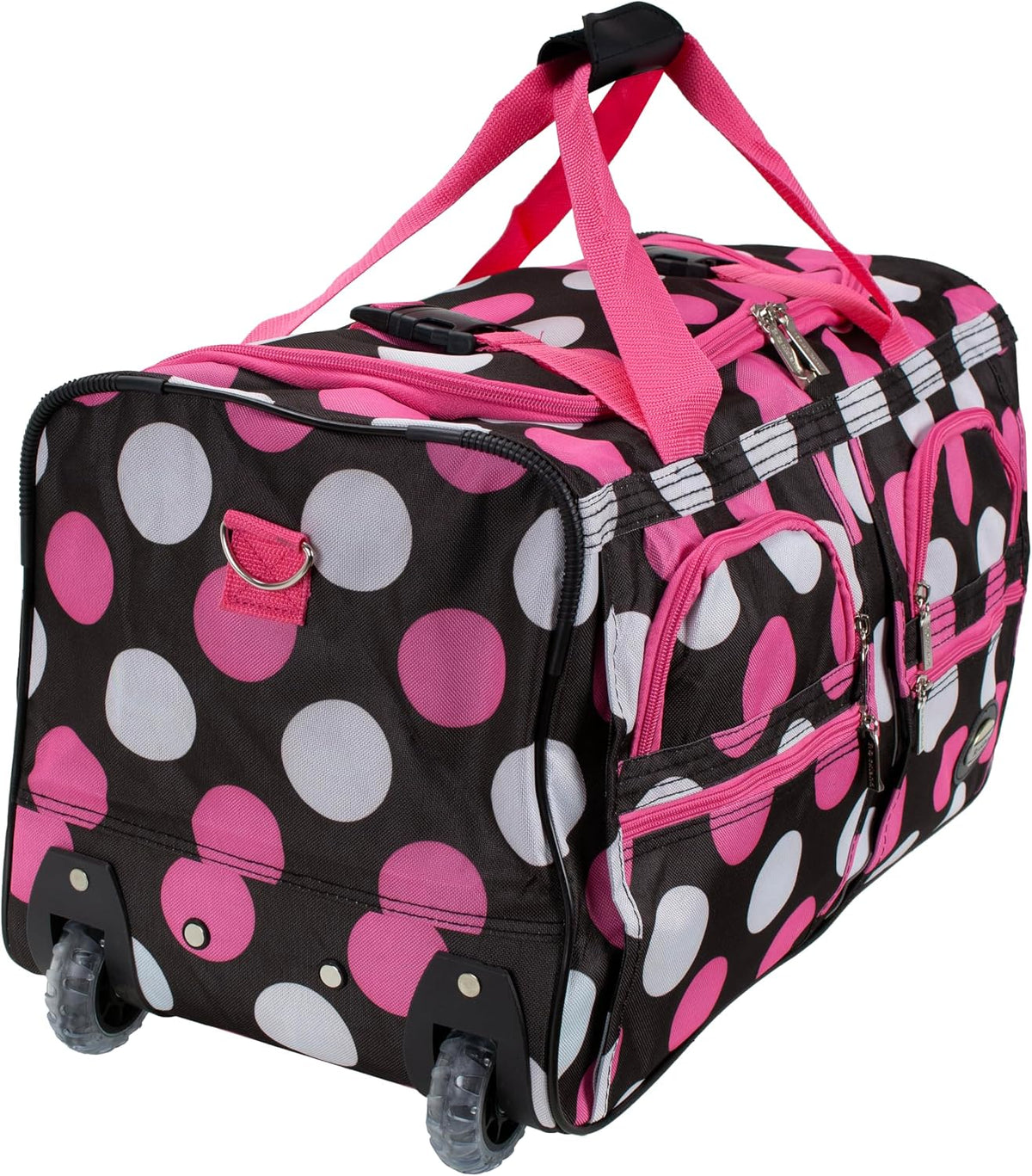 Rolling Duffel Bag, Black, 22"