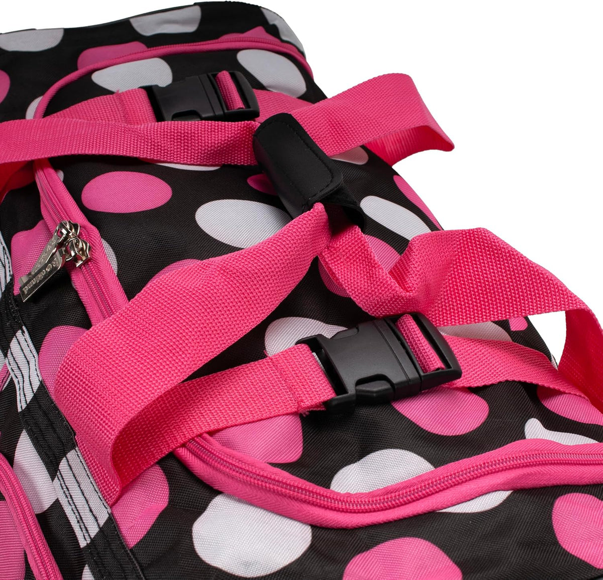 Rolling Duffel Bag, Black, 22"