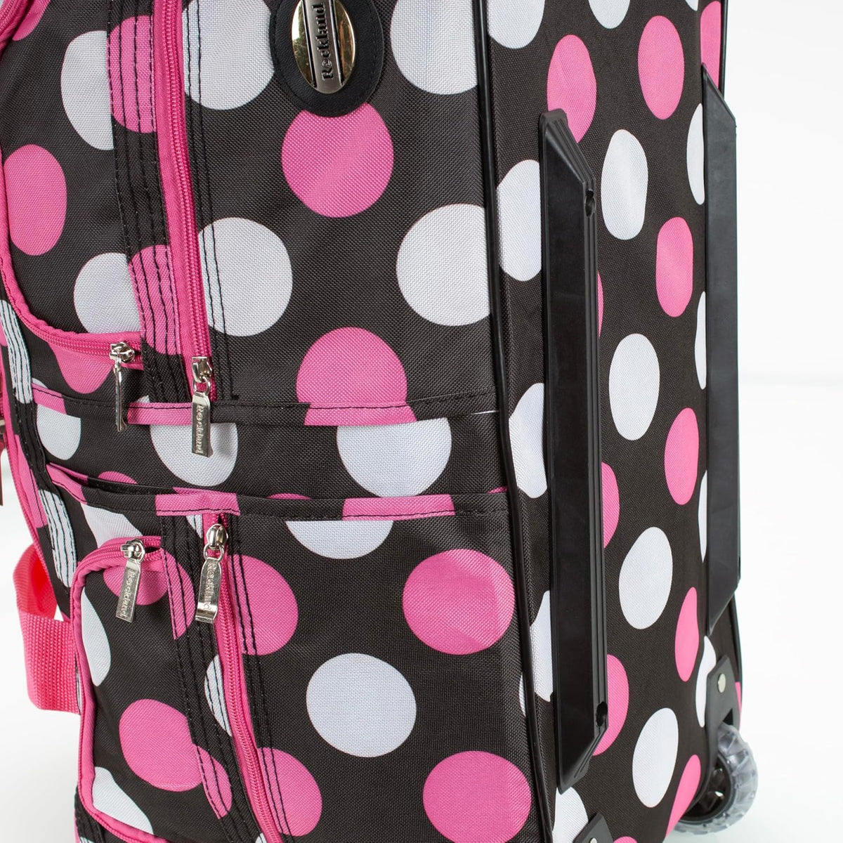 Rolling Duffel Bag, Black, 22"