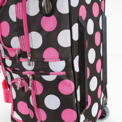 Rolling Duffel Bag, Black, 22"