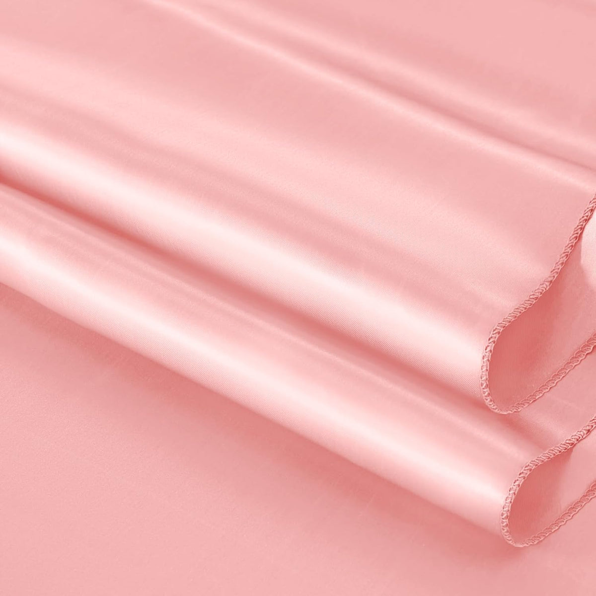 Pink Satin Tablecloth 60 x 102 Inches