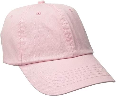 . Twill Baseball Cap with Pre-Curved Brim