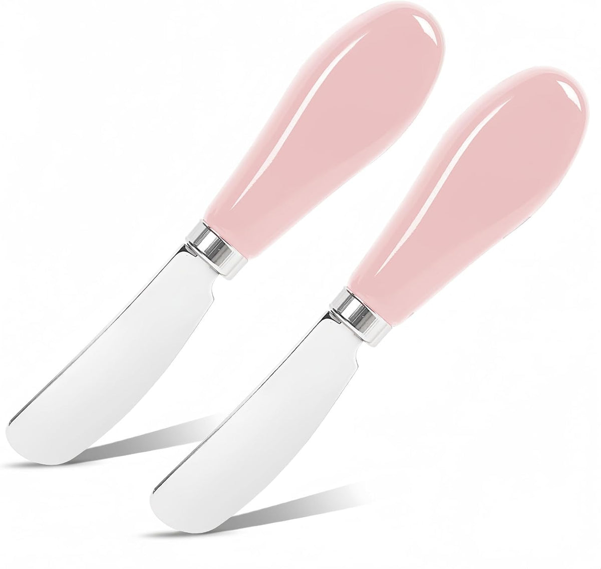 Butter Spreader Knife Set, 2 Pack Butter Knives and Cheese Knives