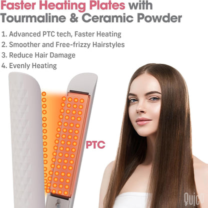 Hair Straightener, 110-240V Flat Iron Hair Straighteners for Women