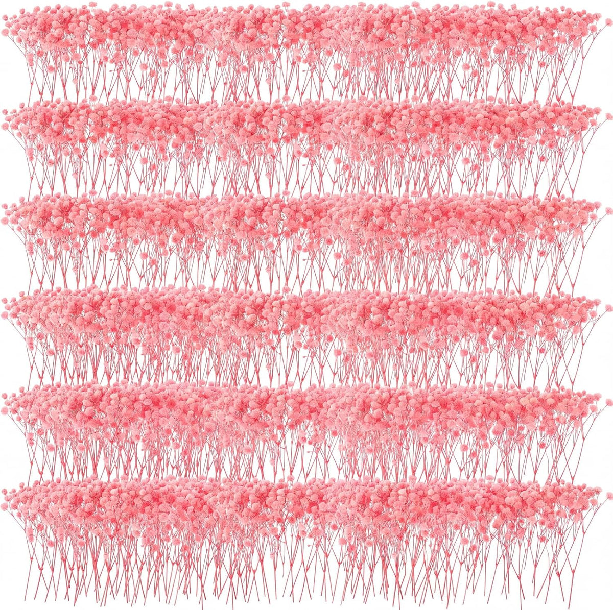 200 Pcs Mini Pink Dried Babys Breath Flower 5600+ DIY Craft Gift