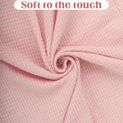Round Lace Tablecloth,2 Pack 51 Inch Tablecloth Lace Table Cover Elegant Tablecloth Tablecloth with Tassel Wedding Reception Table Cover,Lace Tablecloth, Round Wedding Tablecloth (Pink)