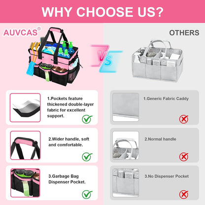 Wearable Cleaning Caddy Bag, Cleaning Supplies Tote for Housekeeping