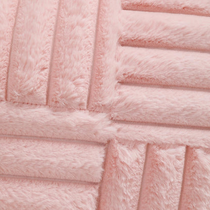 Pink Lumber Decorative Throw Pillow Covers 12x20 Set of 2