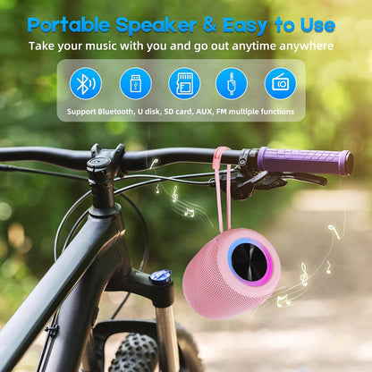 Portable Bluetooth Speaker, 20W Bass & IPX6 Waterproof Wireless Speaker