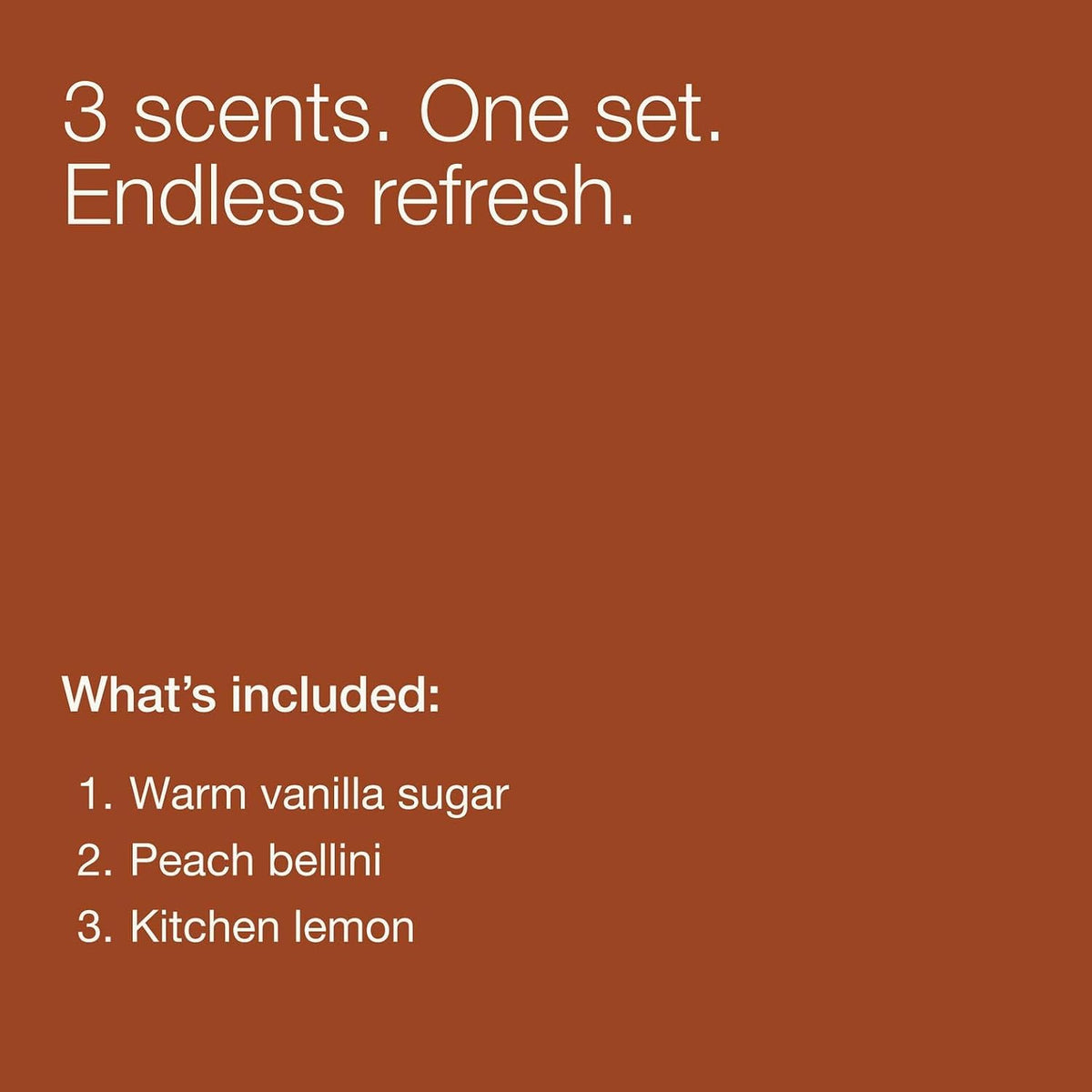 Vanilla, Bellini & Lemon Foaming Hand Soap Bundle