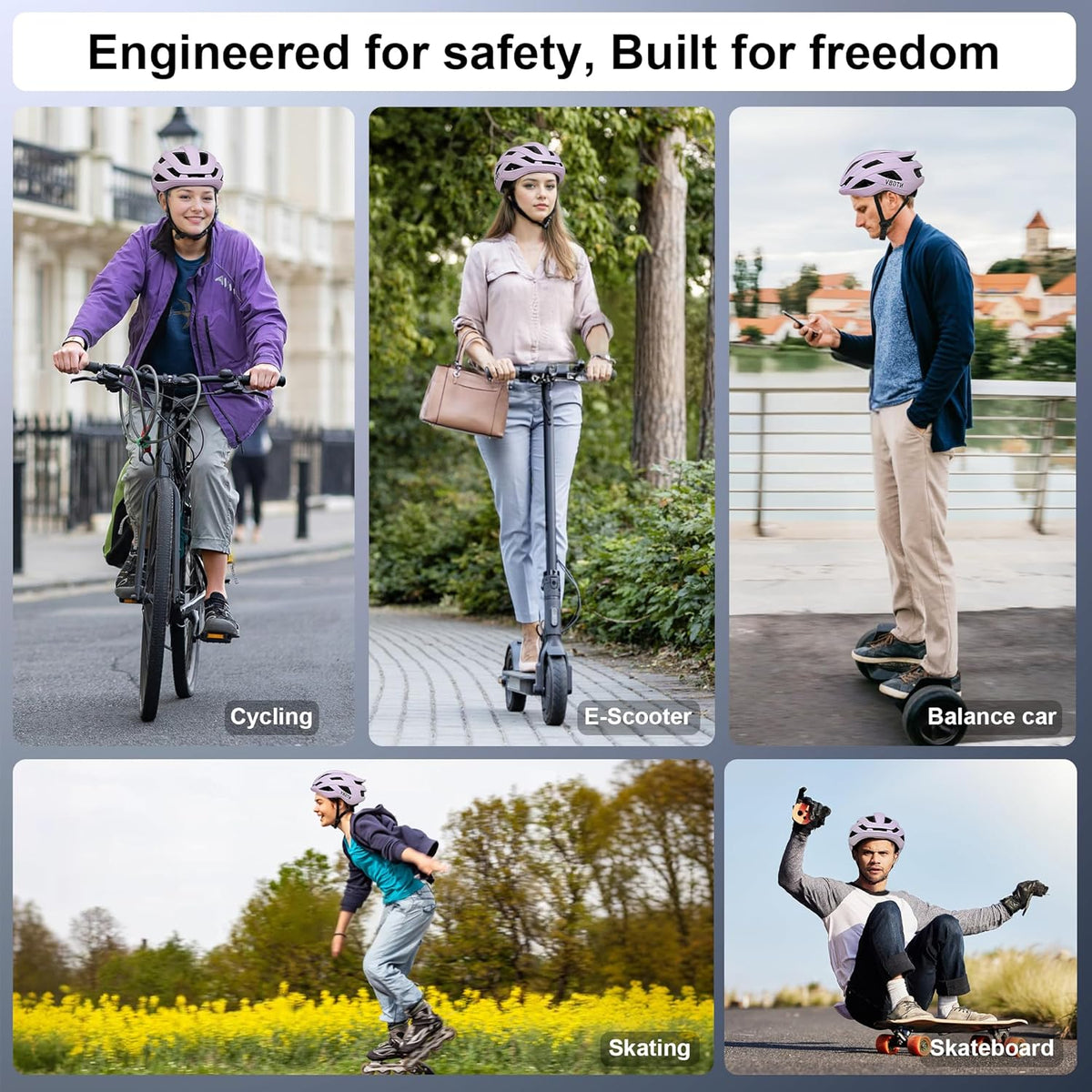 Bike Helmet Adult Men/Women/Youth Safety Certified