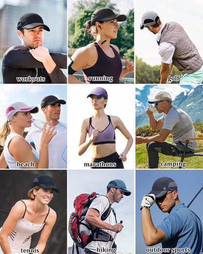 Quick Dry Run Hat Cooling Breathable Mesh