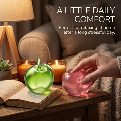 2Pcs Apple Squishy Toy Sensory Stress Relief Slow Rising Squeeze for Adults