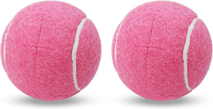 2 Pack Walker Tennis Balls – Pre-Cut Tennis Balls for Walker or Furniture Legs, Long Lasting Ski Glides & Pads, Easy Installation, Floor Protectors
