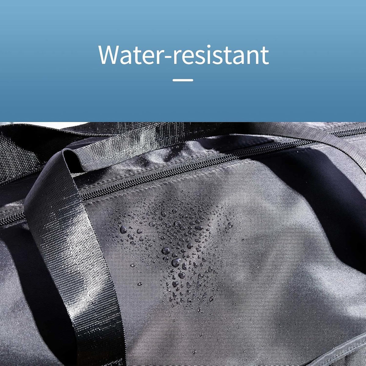 Sports Duffel Bags with Cosmetic Gym Bag for Women Men Travelling Waterproof Bag with Wet Pocket and Shoe Compartment