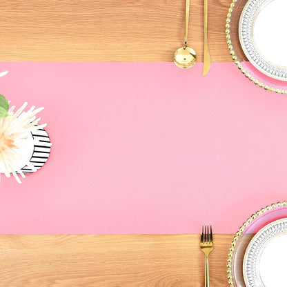 Farmhouse Pink Table Runner Dining Table Runners 72 Inches Long