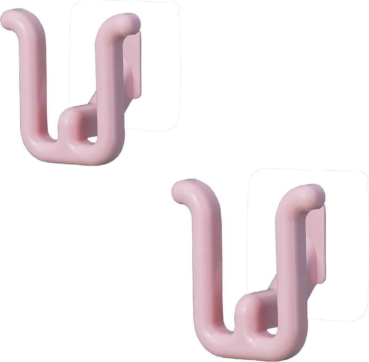 Slippers Hook Bathroom Shower flip Flops Adhesive Storage Organizer Rack Saving Space Babouche Sticky Holder (Pink)