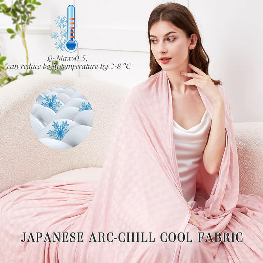 Cooling Blanket for Hot Sleepers,Lightweight Summer Twin Size