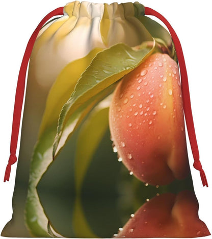 honey peach M Printed Gift Bags - Perfect for Weddings, Christmas, Birthdays, and Parties - S - L