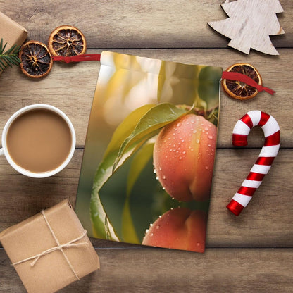 honey peach M Printed Gift Bags - Perfect for Weddings, Christmas, Birthdays, and Parties - S - L
